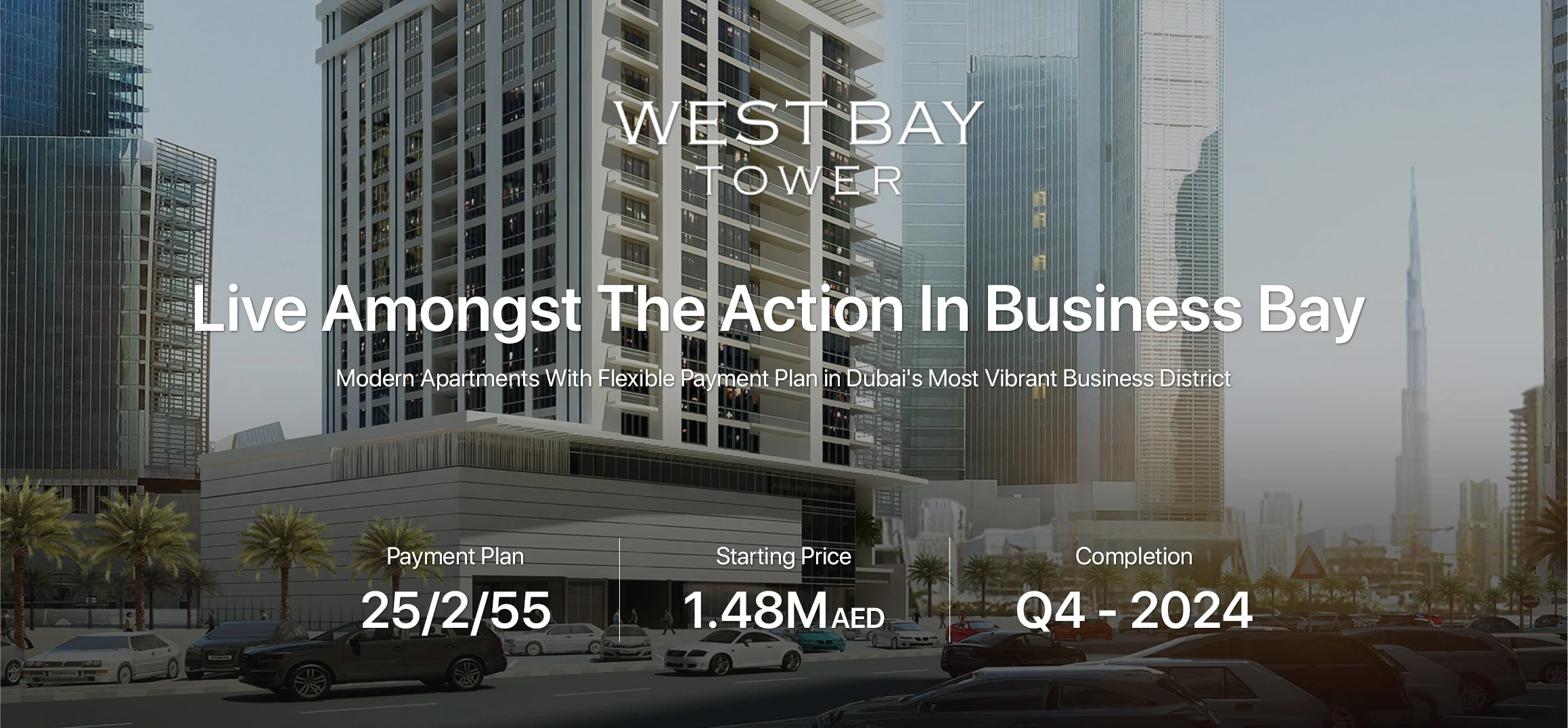 West Bay Tower, an off-plan project in Business Bay